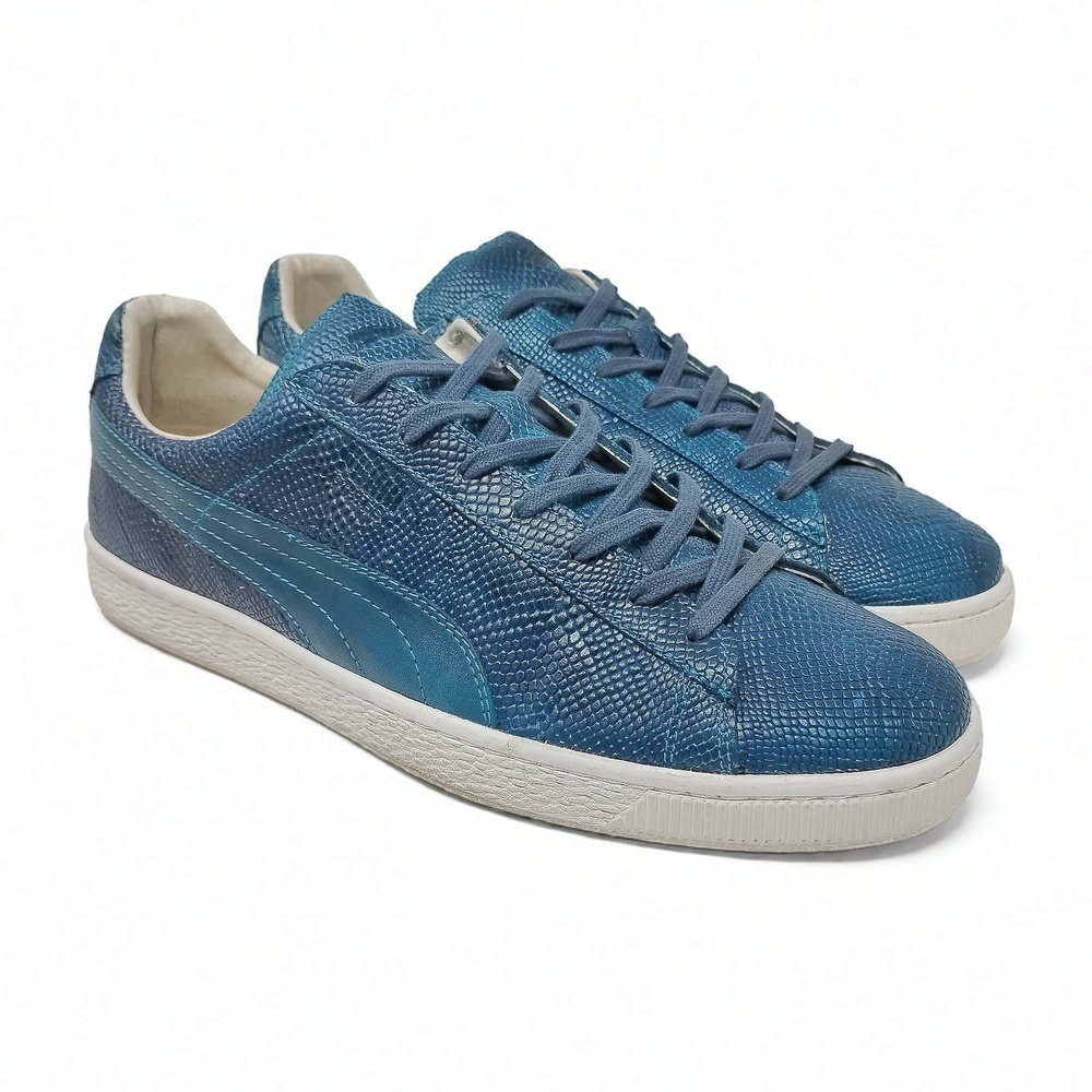 Puma States MII 10 Mens 9 Snakeskin Embossed Low Top Casual Sneakers 359009 04